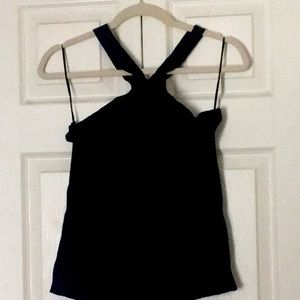 Black Worthington Strappy tank top XL
